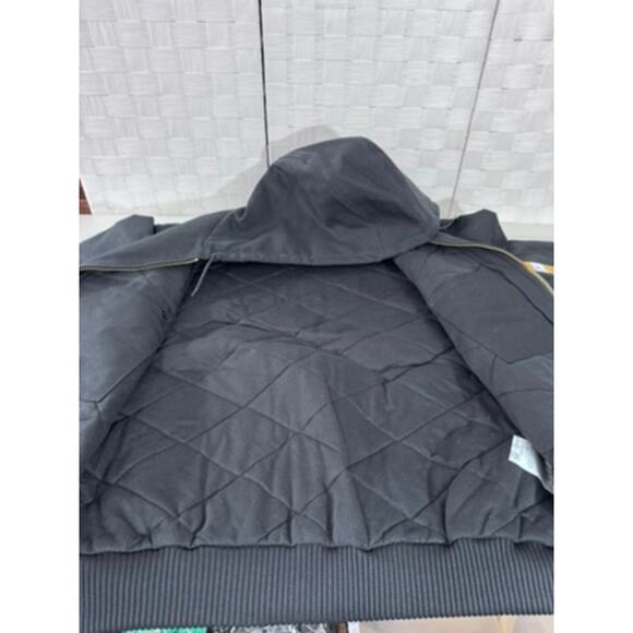 NWT!! CARHARTT, Loose Fit, Size XL, Hooded , Full Zip, Work Coat,#OJ0140-M - Picture 8 of 12